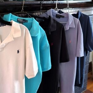 Ralph Lauren Men's Polos Set Of 5 XXL